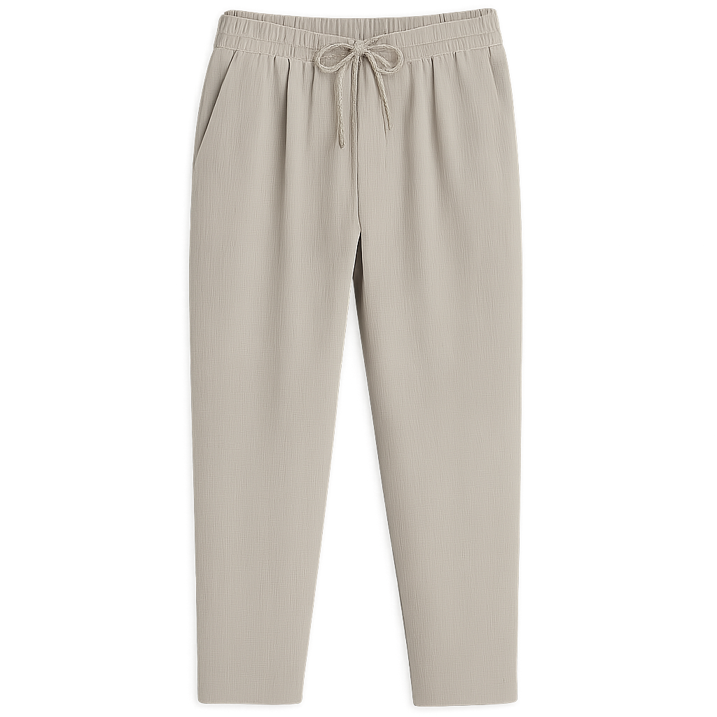 Linen Tapered Pants - Balini Studio Pants