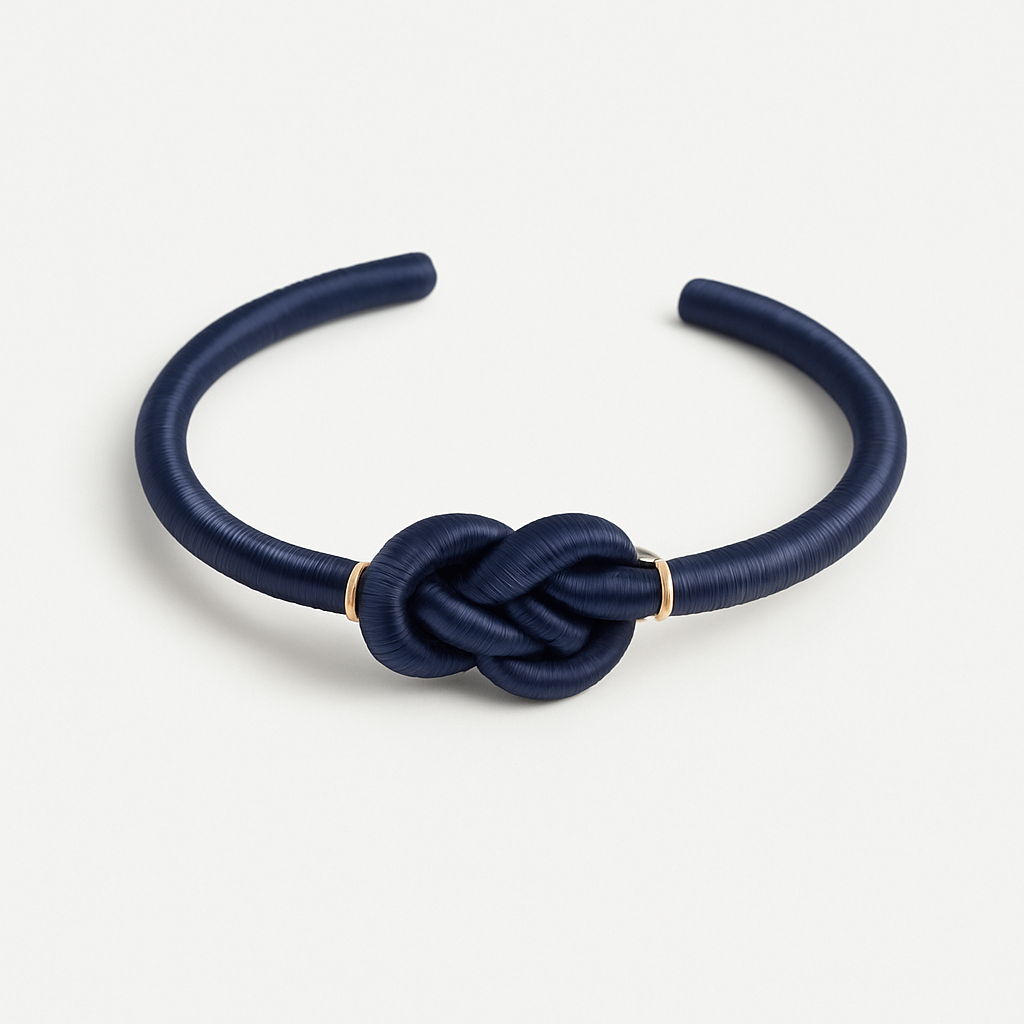 Silk Knot Bangle - Balini Studio Bracelets