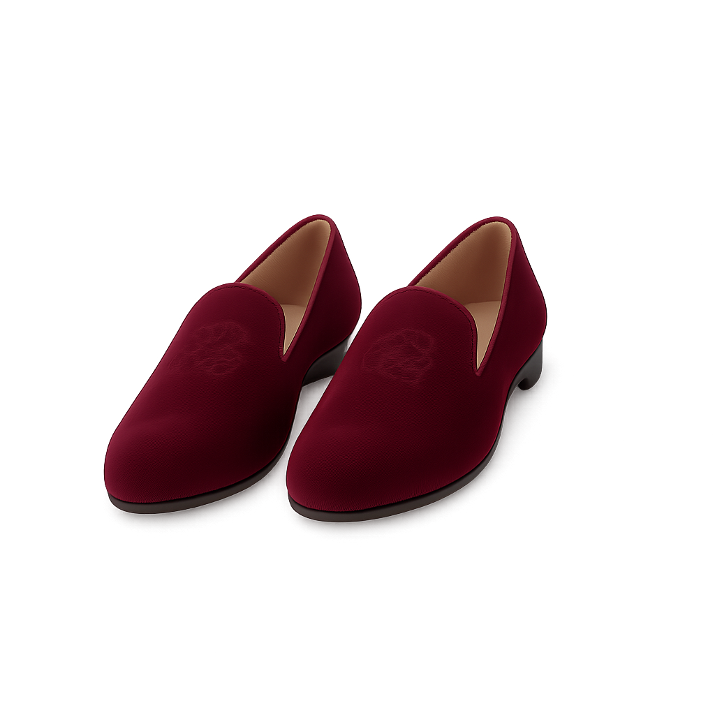 Velvet Loafers - Balini Studio Shoes