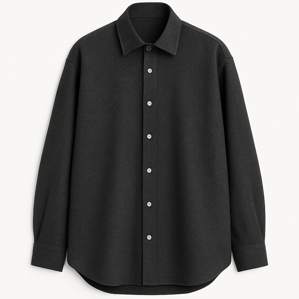 Wool Flannel Shirt - Balini Studio Shirts